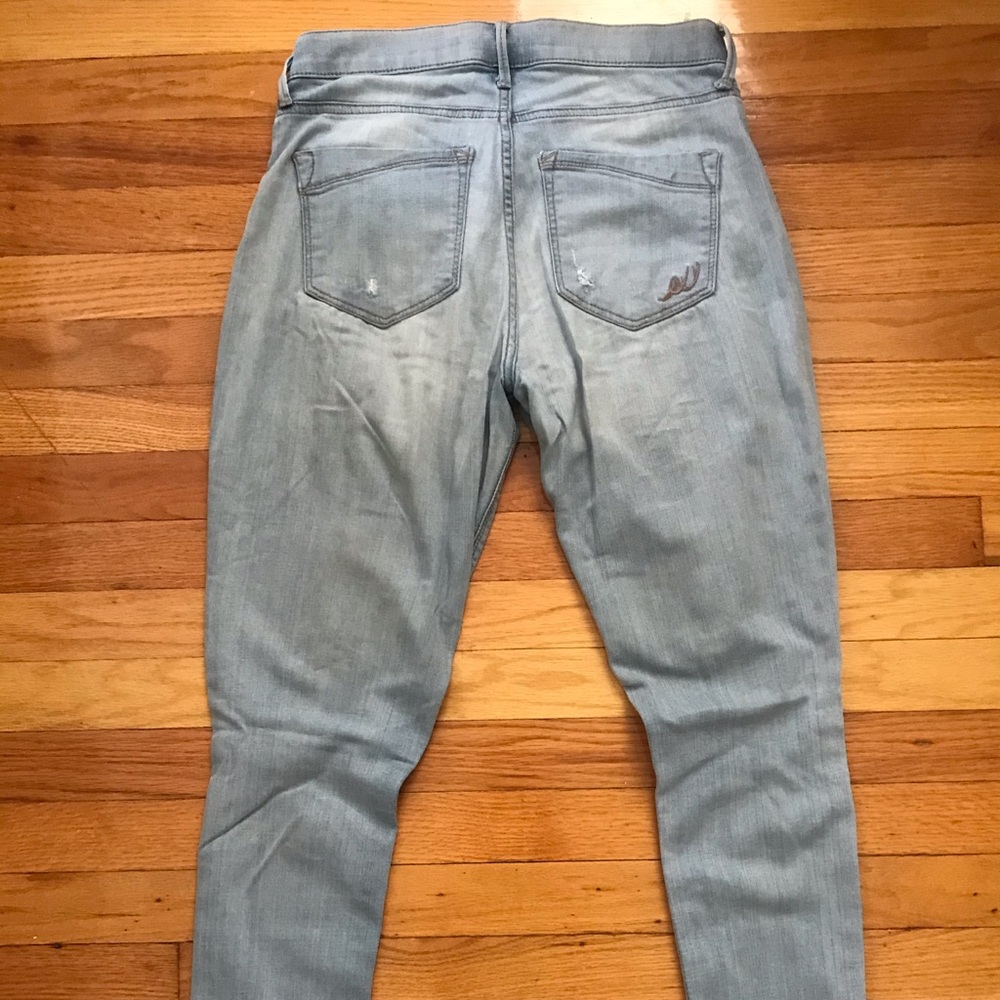 Express Mid Rise Legging Jeans - Picture 5 of 7